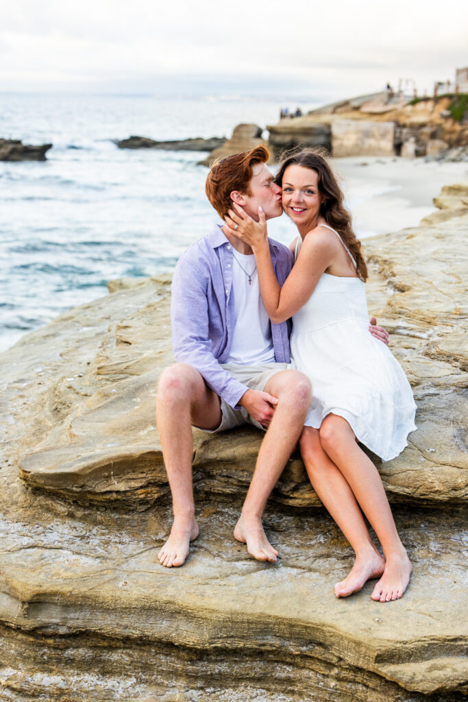 San Diego proposal photographer | DJ + Kate surprise proposal in la jolla 1